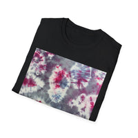 CRITTER: "under the microscope" look, Vibrant Tie-Dye Unisex T-Shirt, Boho Chic Tee, Festival Wear, Summer Essentials, Gift for Friends, Relaxed Casual Style