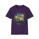 PARADIGM SHIFT: Dream quality, Vibrant Tie-Dye Unisex T-Shirt, Colorful Graphic Tee for Festivals, Gifting, Summer Wear, Relaxed Vibe, Unisex Apparel