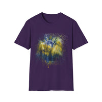 PARADIGM SHIFT: Dream quality, Vibrant Tie-Dye Unisex T-Shirt, Colorful Graphic Tee for Festivals, Gifting, Summer Wear, Relaxed Vibe, Unisex Apparel
