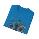 FOCAL POINT:  Kaleidoscope inspired, Colorful Tie-Dye Unisex T-Shirt, Funky Graphic Tee, Casual Summer Wear, Gift for Friends, Vibrant Design, Unique Style