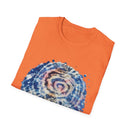 KINETIX:  Dream inspired, Spiritual Tie-Dye T-Shirt, Relaxed Vibes, Unisex Tee, Gift for Yoga Lovers, Bohemian Style, Festival Apparel