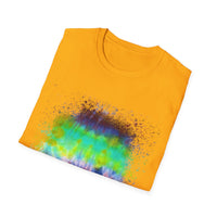 Sidewinder Showdown 2:  Vibrant Artistic Drip T-Shirt, Colorful Graphic Tee, Unisex Rainbow Shirt, Casual Wear, Gift for Art Lovers, Summer Fashion