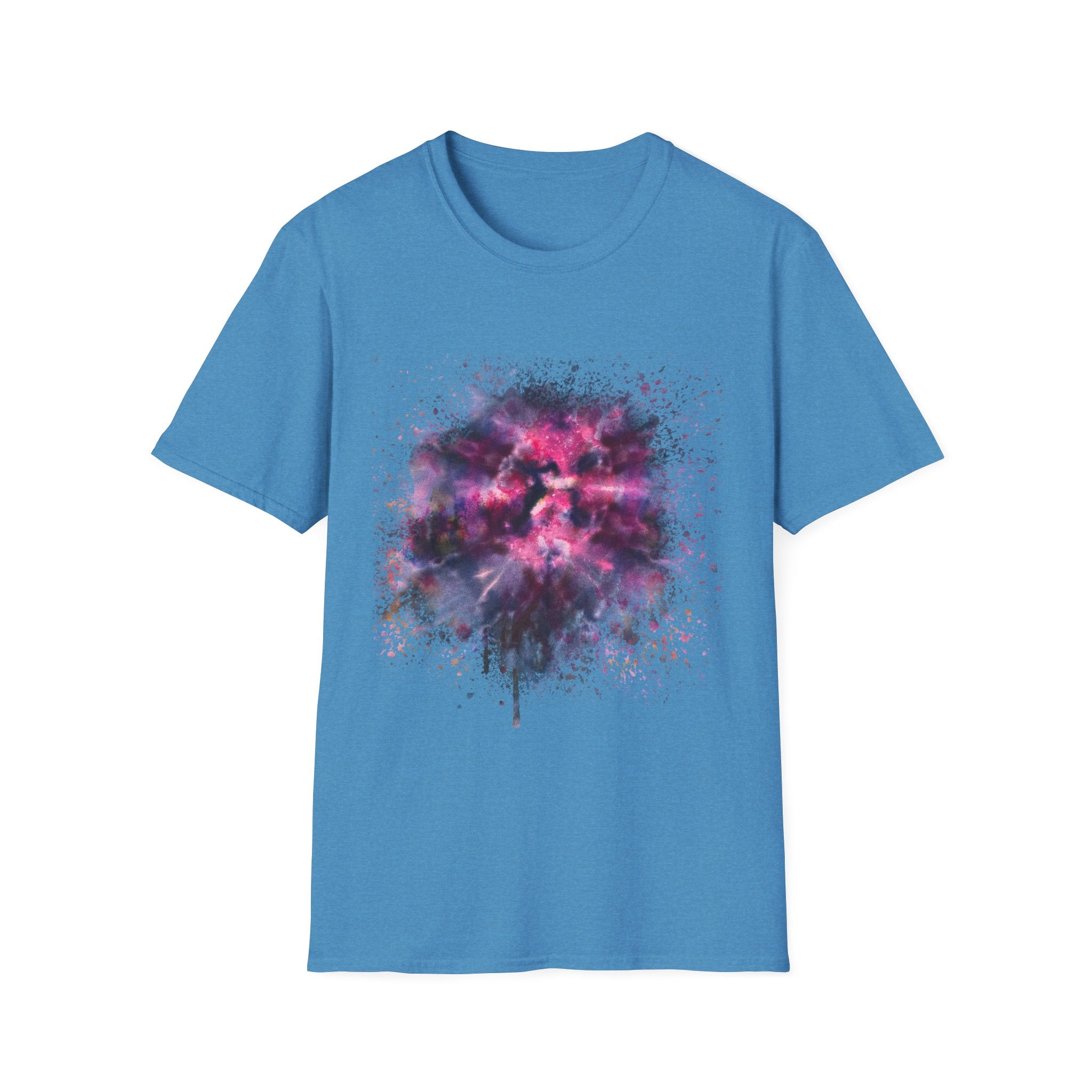 Sundance Citation 2: Galactic Drip Splash Unisex T-Shirt - Cosmic Art Tee, Graphic Shirt for Space Lovers, Gift for Astronomy Fans, Unique Trendy Apparel