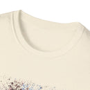 Sidewinder Showdown 2:  Vibrant Artistic Drip T-Shirt, Colorful Graphic Tee, Unisex Rainbow Shirt, Casual Wear, Gift for Art Lovers, Summer Fashion