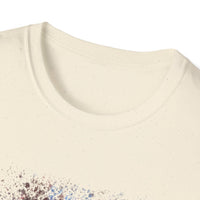 Sidewinder Showdown 2:  Vibrant Artistic Drip T-Shirt, Colorful Graphic Tee, Unisex Rainbow Shirt, Casual Wear, Gift for Art Lovers, Summer Fashion