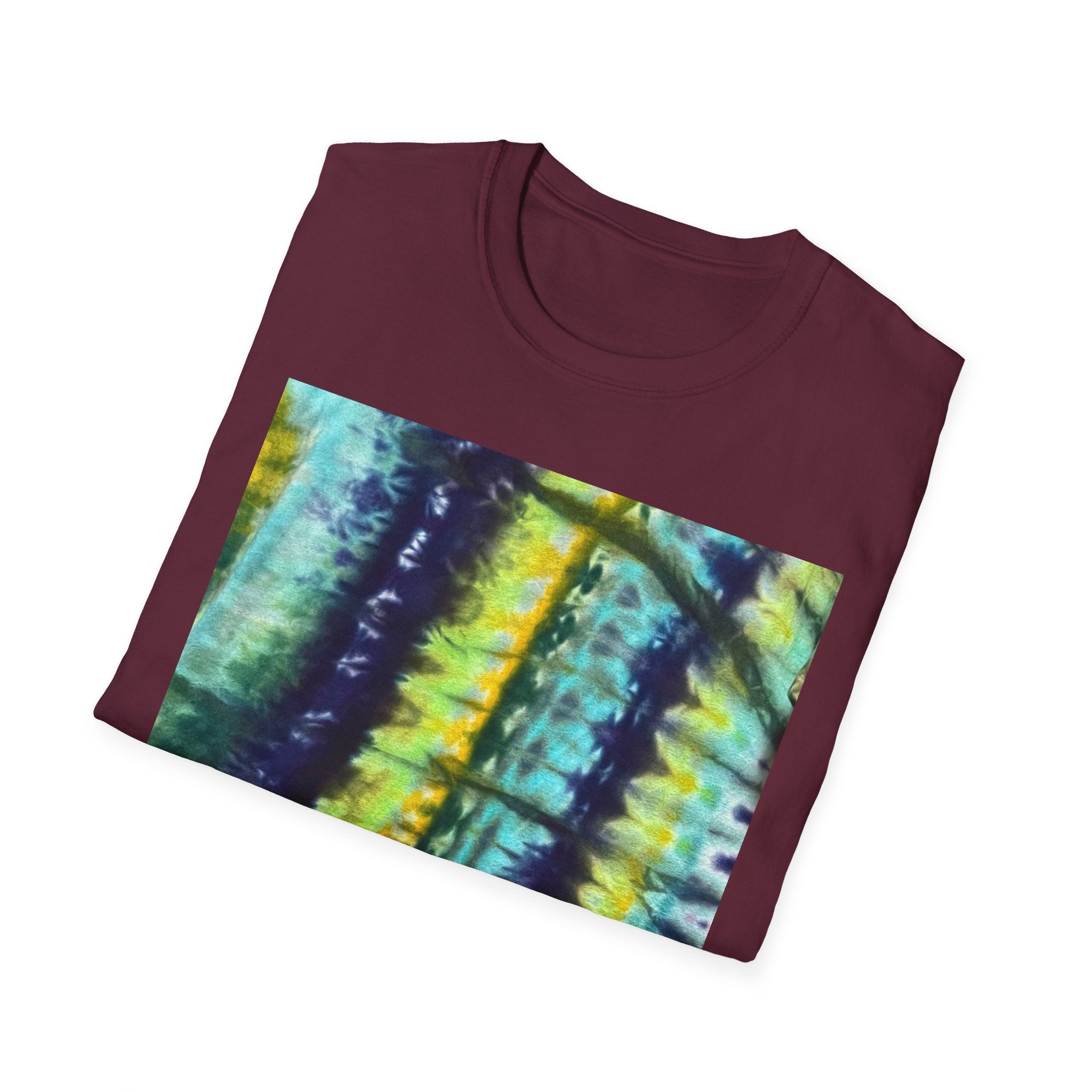 ALLIGATOR ALLEY: Reptile inspired, Vibrant Tie-Dye Unisex T-Shirt, Boho Style Tee, Summer Outfit, Festival Wear, Gift for Her, Unique Graphic Shirt