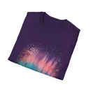 Momentum 2:  Colorful Abstract Unisex T-Shirt | Softstyle Tee for Casual Outings, Gifts, Festivals, Summer Vibes, Daily Wear