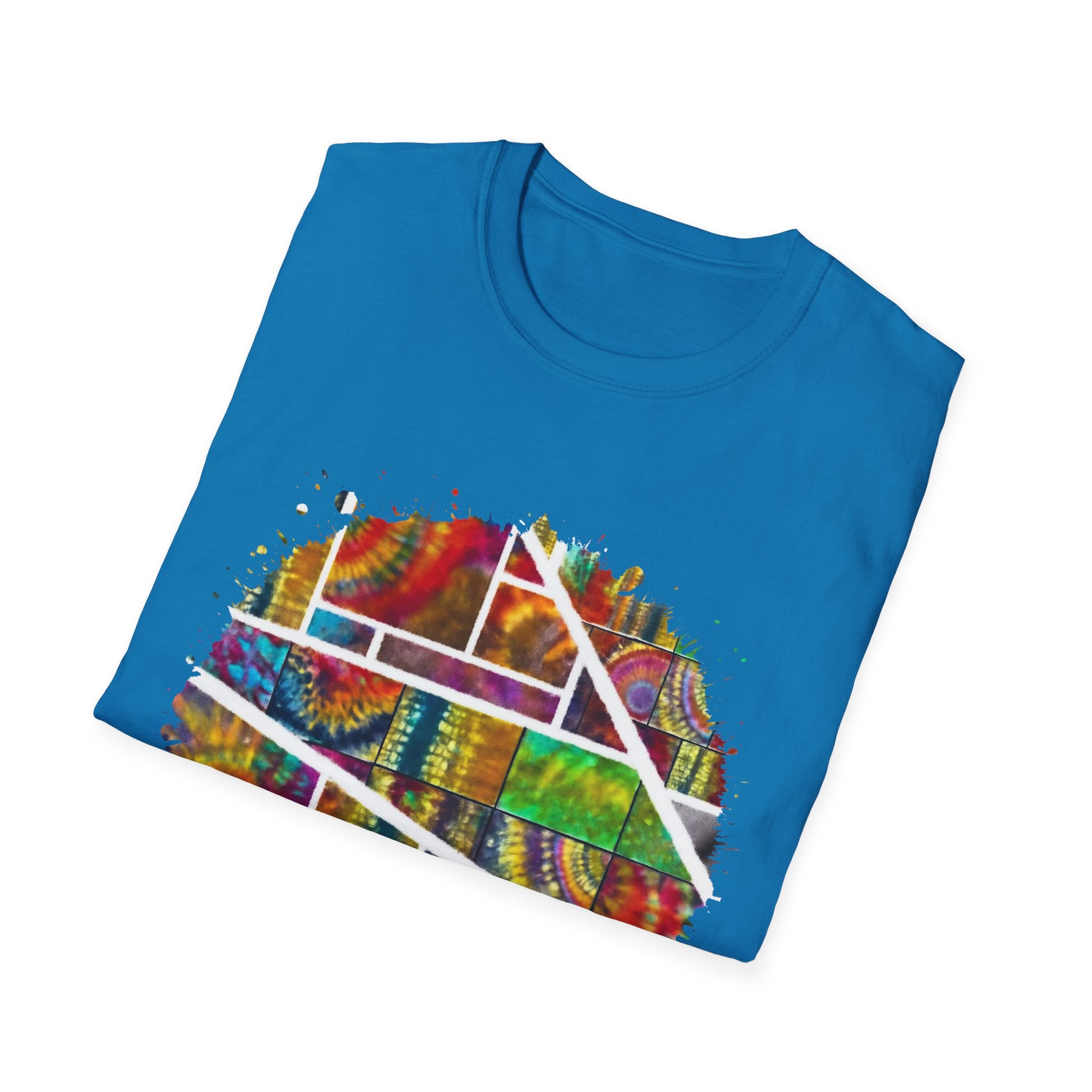 San Mateo Magic 2:  Vibrant Artistic Unisex T-Shirt, Colorful Graphic Tee, Trendy Casual Shirt, Unique Gift for Art Lovers, Summer Essential