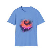 Indigo Odyssey 2:  Vibrant Tie-Dye Unisex T-Shirt | Soft Stylish Tee for Festivals, Casual Wear, Gifts, Summer Events, Parties