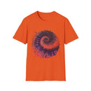Powerball Bliss 2:  Whimsical Watercolor Spiral T-Shirt, Unisex Tee, Artistic Apparel, Casual Wear, Gift for Art Lovers, Unique Festival Outfit