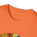 Synchronicity 2:  Colorful Tie-Dye Unisex T-Shirt, Boho Chic Tees, Summer Vibes Shirt, Festival Wear, Gift for Friends, Relaxed Fit Tops