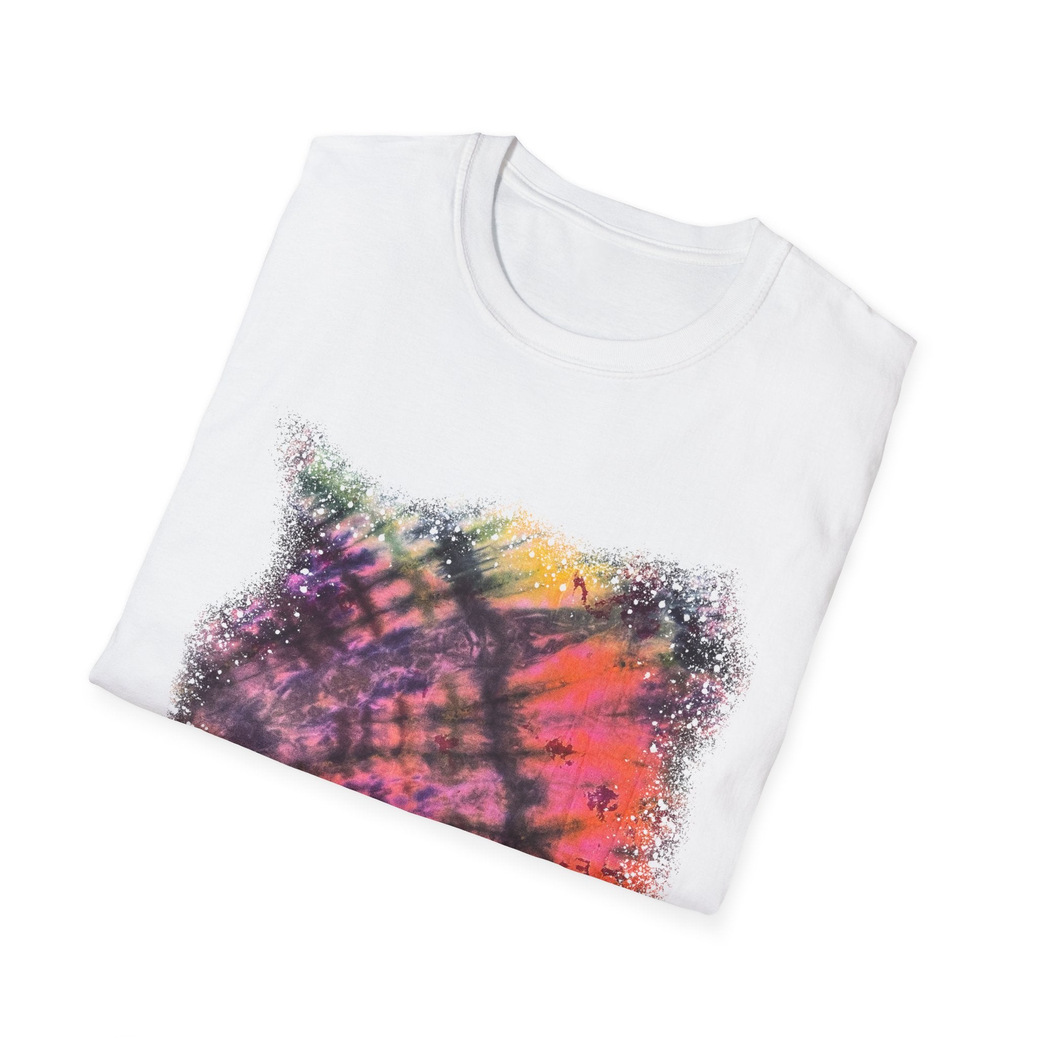 Smash Party 2:  Snowy edge Vibrant Tie-Dye Unisex T-Shirt - Perfect for Festivals, Casual Wear, Gift for Him/Her, Summer Outfits, Comfortable Fashion