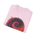 Powerball Bliss 2:  Whimsical Watercolor Spiral T-Shirt, Unisex Tee, Artistic Apparel, Casual Wear, Gift for Art Lovers, Unique Festival Outfit