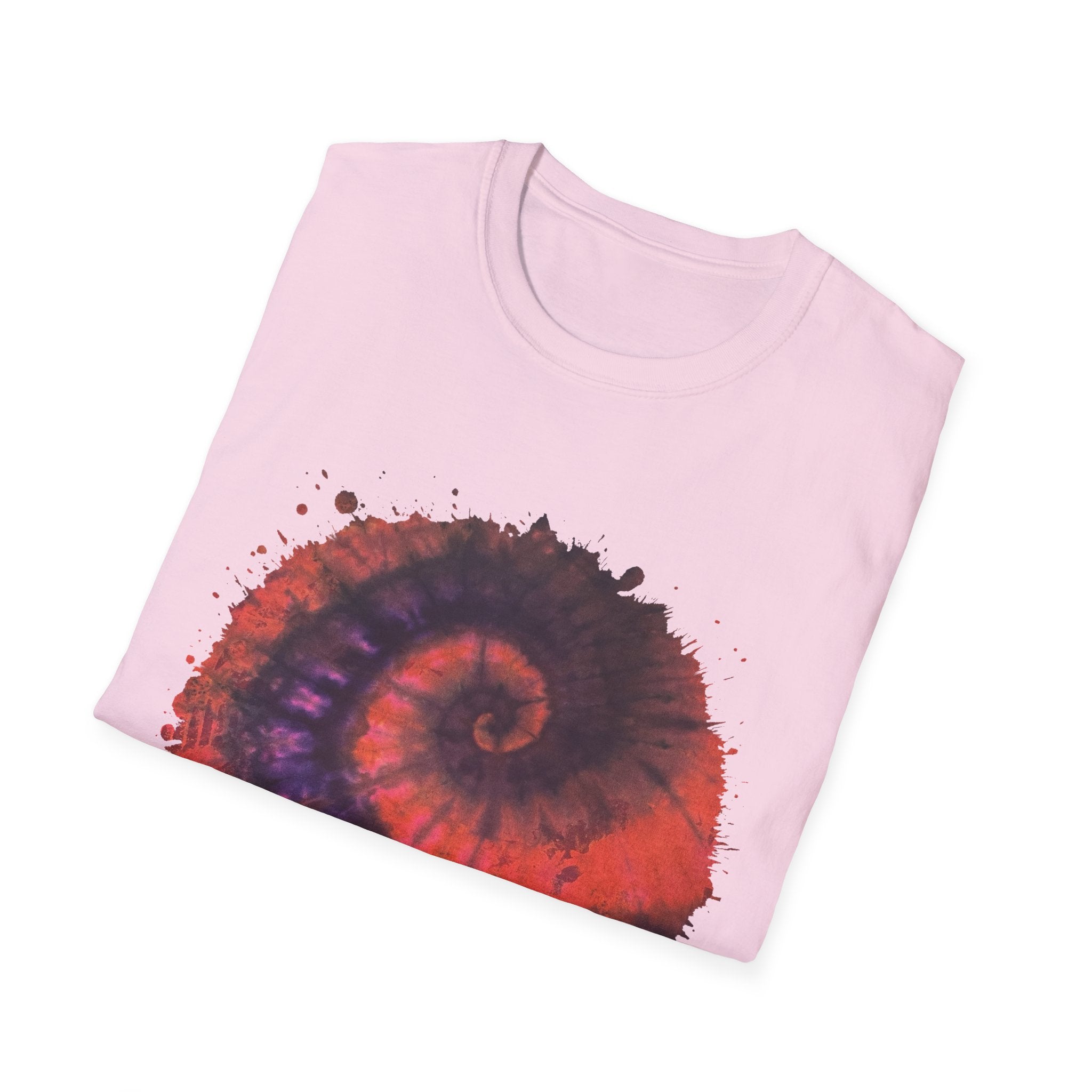 Powerball Bliss 2:  Whimsical Watercolor Spiral T-Shirt, Unisex Tee, Artistic Apparel, Casual Wear, Gift for Art Lovers, Unique Festival Outfit