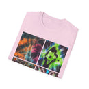 THE VICEROY: Unisex Tie-Dye collage T-Shirt, Vibrant Fashion Tee, Summer Wardrobe Essential, Festival Wear, Gift for Creative Souls, Casual Everyday Tee