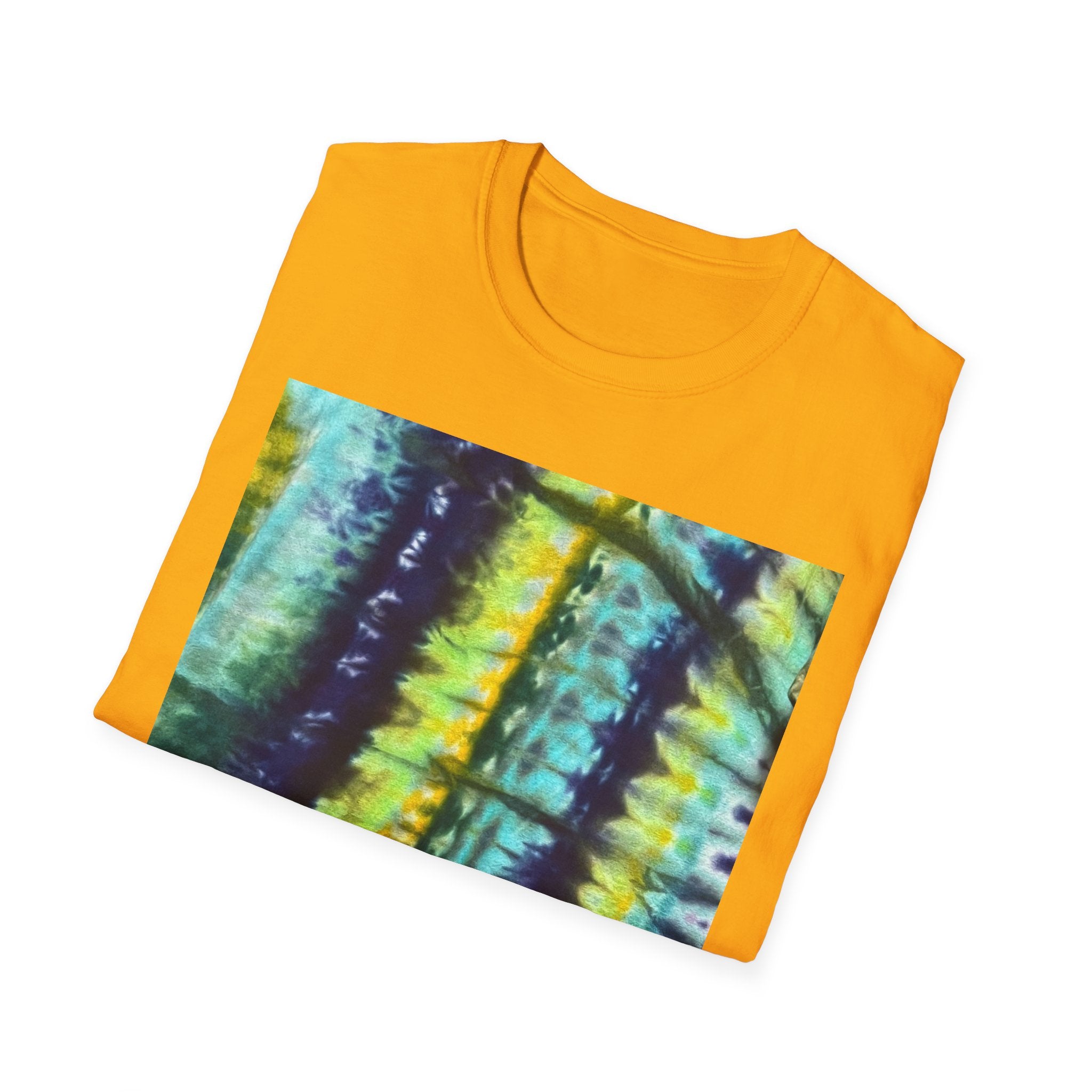 ALLIGATOR ALLEY: Reptile inspired, Vibrant Tie-Dye Unisex T-Shirt, Boho Style Tee, Summer Outfit, Festival Wear, Gift for Her, Unique Graphic Shirt