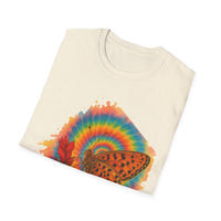 The Butterfly Effect:  Bohemian Butterfly T-Shirt, Vibrant Graphic Tee for Nature Lovers, Unisex Gift for Birthdays, Festivals, Boho Style Apparel