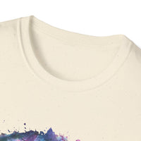 Dragonfly Destiny 2:  Colorful Tie-Dye Unisex T-Shirt, Boho Shirt, Casual Wear, Summer Style, Gift for Her, Festival Fashion, Spiritual Outfit