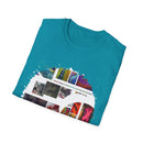 The Dilemma 2:  Colorful Collage Unisex Softstyle T-Shirt - Vibrant Art Tee, Casual Wear, Unique Gift, Graphic Tee, Everyday Essentials, Trendy Fashion
