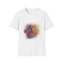 Amber Prerogative 2:  Colorful Splash Unisex Softstyle T-Shirt, Casual Wear, Gift for Art Lovers, Summer Fashion, Vibrant Graphic Tee
