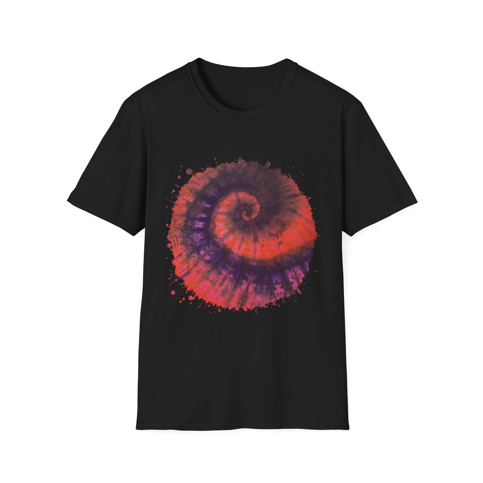Powerball Bliss 2:  Whimsical Watercolor Spiral T-Shirt, Unisex Tee, Artistic Apparel, Casual Wear, Gift for Art Lovers, Unique Festival Outfit