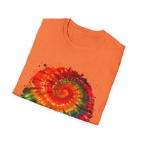 Fuchsia Frenzy 2:  Vibrant Tie-Dye T-Shirt for Fun & Relaxation, Summer Vibes, Festival Wear, Unisex Fashion, Gift for Friends