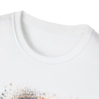 MIDNIGHT SUN: Galaxy, spray style, Abstract Art Unisex T-Shirt – Trendy Graphic Tee for Casual Wear, Unique Gift for Art Lovers, Summer Fashion, Street Style