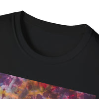 FANTASIA:  Fantasy inspired Splat style, Tie-Dye Unisex Softstyle T-Shirt | Perfect for Summer Festivals, Casual Outings, Gifts, and Relaxation