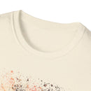 CAT SCRATCH FEVER:  Scratchy fun  vibe, Abstract Tie-Dye Unisex Softstyle T-Shirt | Bohemian Vibe, Casual Wear, Gift for Friends, Summer Fashion, Nature Lover Tee