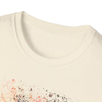 CAT SCRATCH FEVER:  Scratchy fun  vibe, Abstract Tie-Dye Unisex Softstyle T-Shirt | Bohemian Vibe, Casual Wear, Gift for Friends, Summer Fashion, Nature Lover Tee