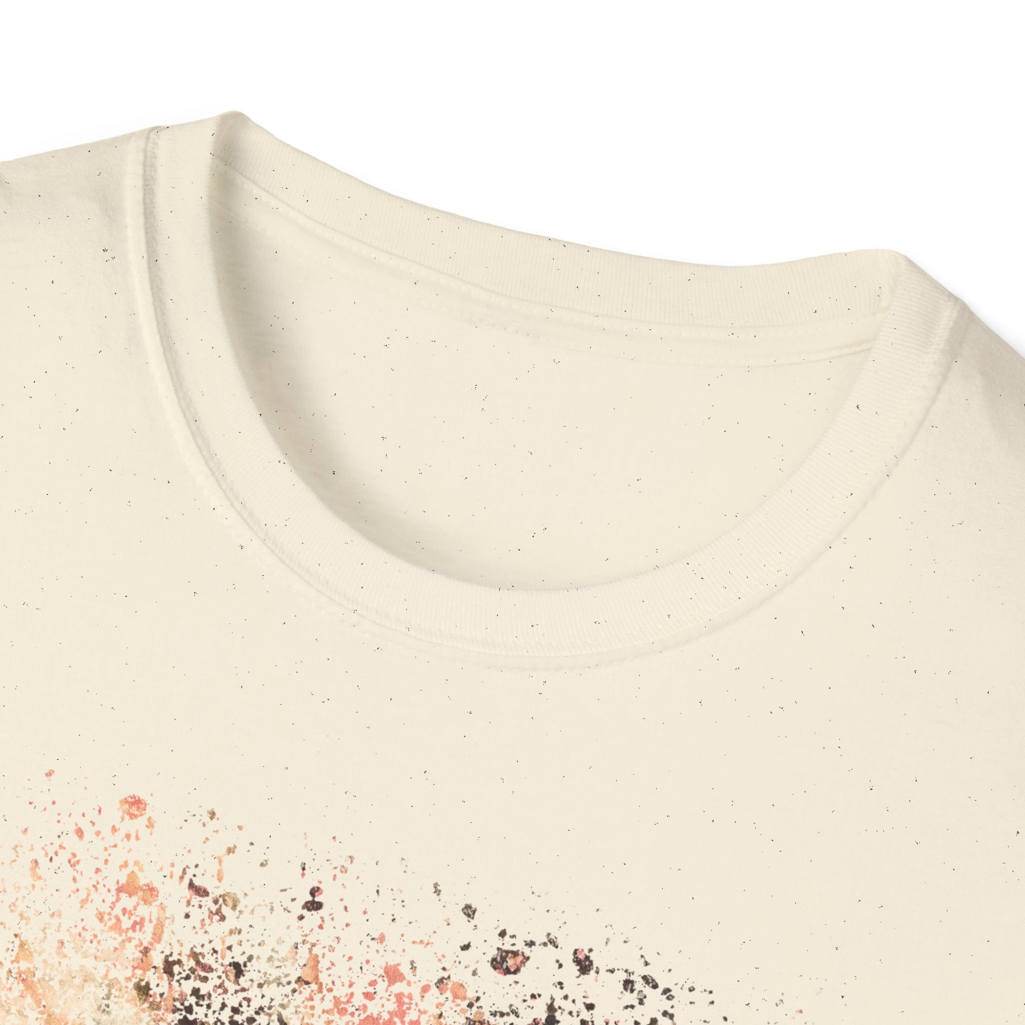 CAT SCRATCH FEVER:  Scratchy fun  vibe, Abstract Tie-Dye Unisex Softstyle T-Shirt | Bohemian Vibe, Casual Wear, Gift for Friends, Summer Fashion, Nature Lover Tee