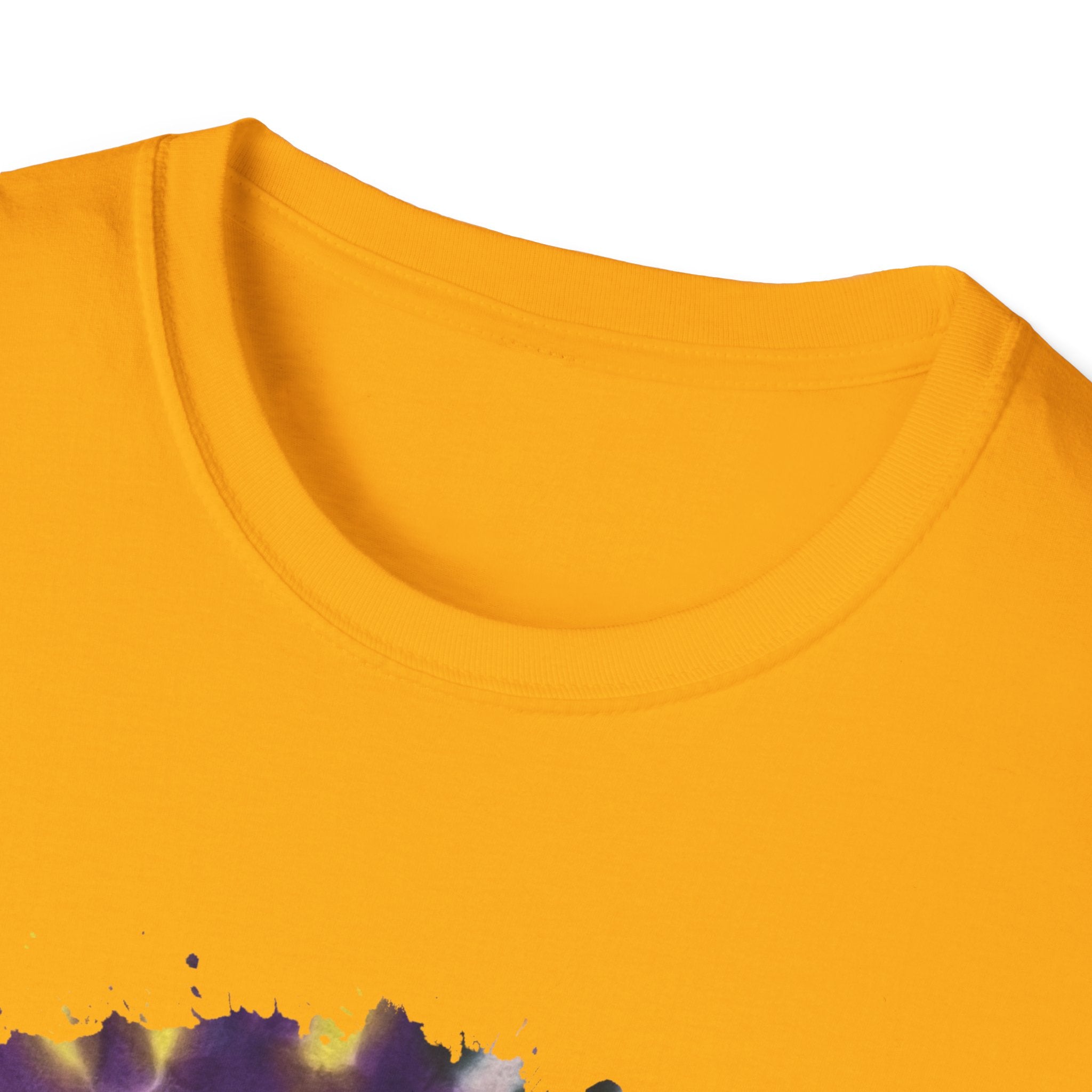 PARAGON 2: Splatter style, jubilee tie dye, Colorful Tie-Dye Unisex Softstyle T-Shirt, Boho Tee, Summer Fashion, Festival Wear, Casual Outfit, Gift Idea