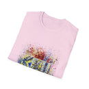 The Scramble 2:  Colorful Splash Unisex Softstyle T-Shirt, Casual Wear, Gift for Friends, Summer Fashion, Vibrant Art Tee