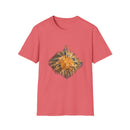 Eternal Starfire 2:  Boho Floral Snowy edge, Unisex T-Shirt - Cozy Casual Wear, Nature Lover Gift, Summer Vibes, Festival Attire, Everyday Comfort