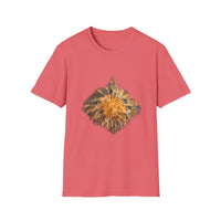 Eternal Starfire 2:  Boho Floral Snowy edge, Unisex T-Shirt - Cozy Casual Wear, Nature Lover Gift, Summer Vibes, Festival Attire, Everyday Comfort