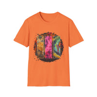 Firestone 2:  Vibrant Tie-Dye Unisex T-Shirt, Colorful Casual Tee, Summer Festival Shirt, Gift for Friends, Boho Style Apparel