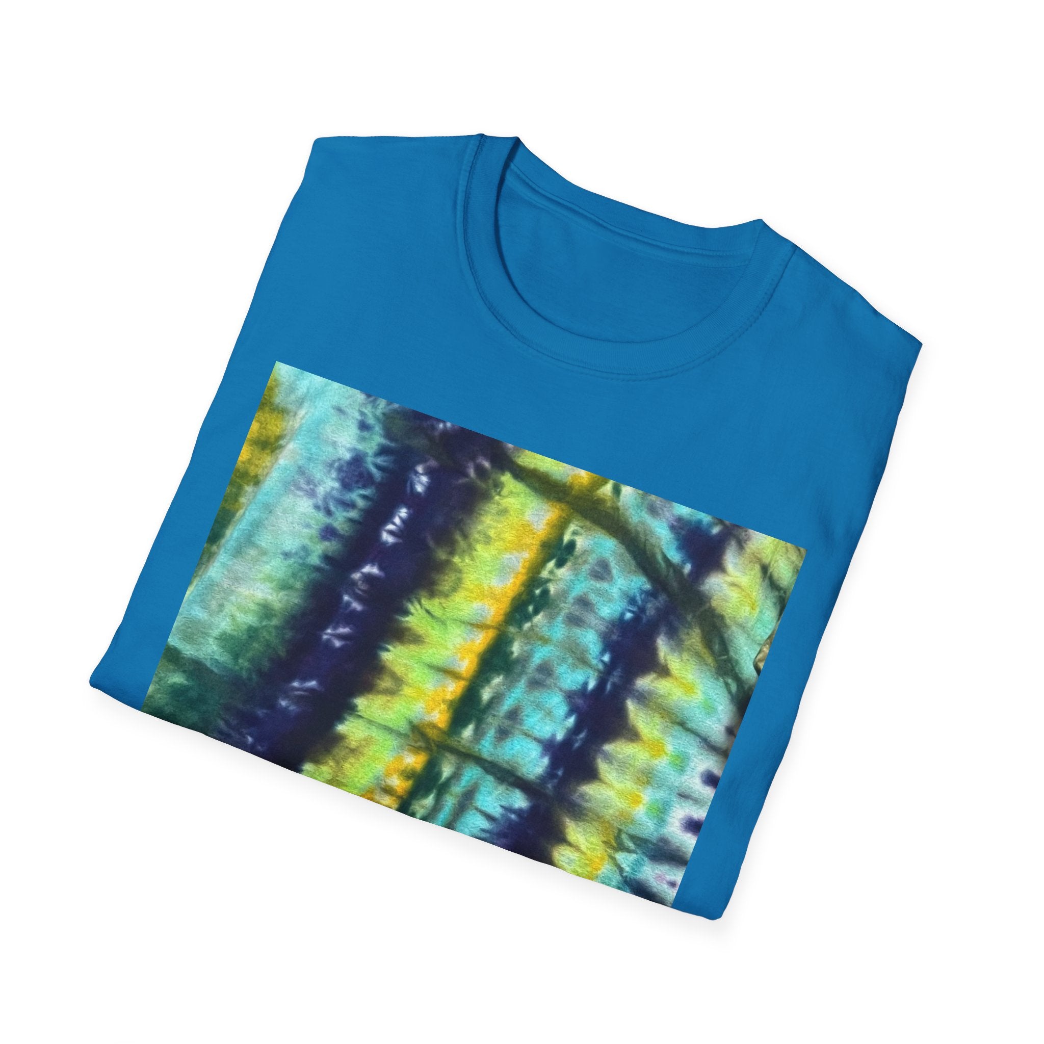 ALLIGATOR ALLEY: Reptile inspired, Vibrant Tie-Dye Unisex T-Shirt, Boho Style Tee, Summer Outfit, Festival Wear, Gift for Her, Unique Graphic Shirt