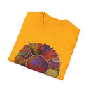 FORTUNE: Colorful, splat style, Bohemian tie dye collage, Unisex T-Shirt, Tie-Dye Vibe Shirt, Festival Wear, Summer Style, Gift for Her/Him