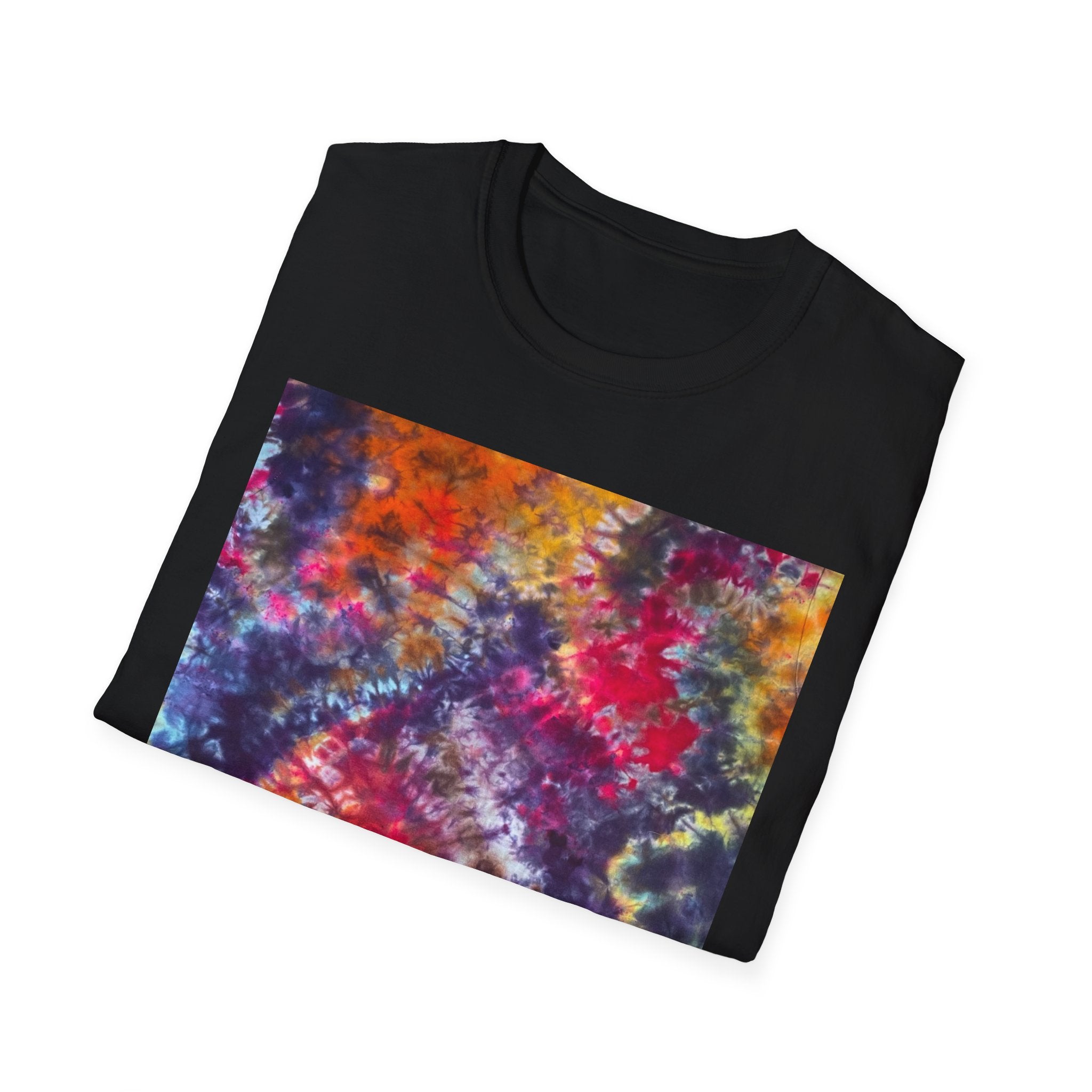 FIFTH DIMENSION: Galaxy style, Vibrant Tie-Dye Unisex T-Shirt - Perfect for Summer Festivals, Casual Outfits, Gifts, Beach Days, and Relaxed Vibes