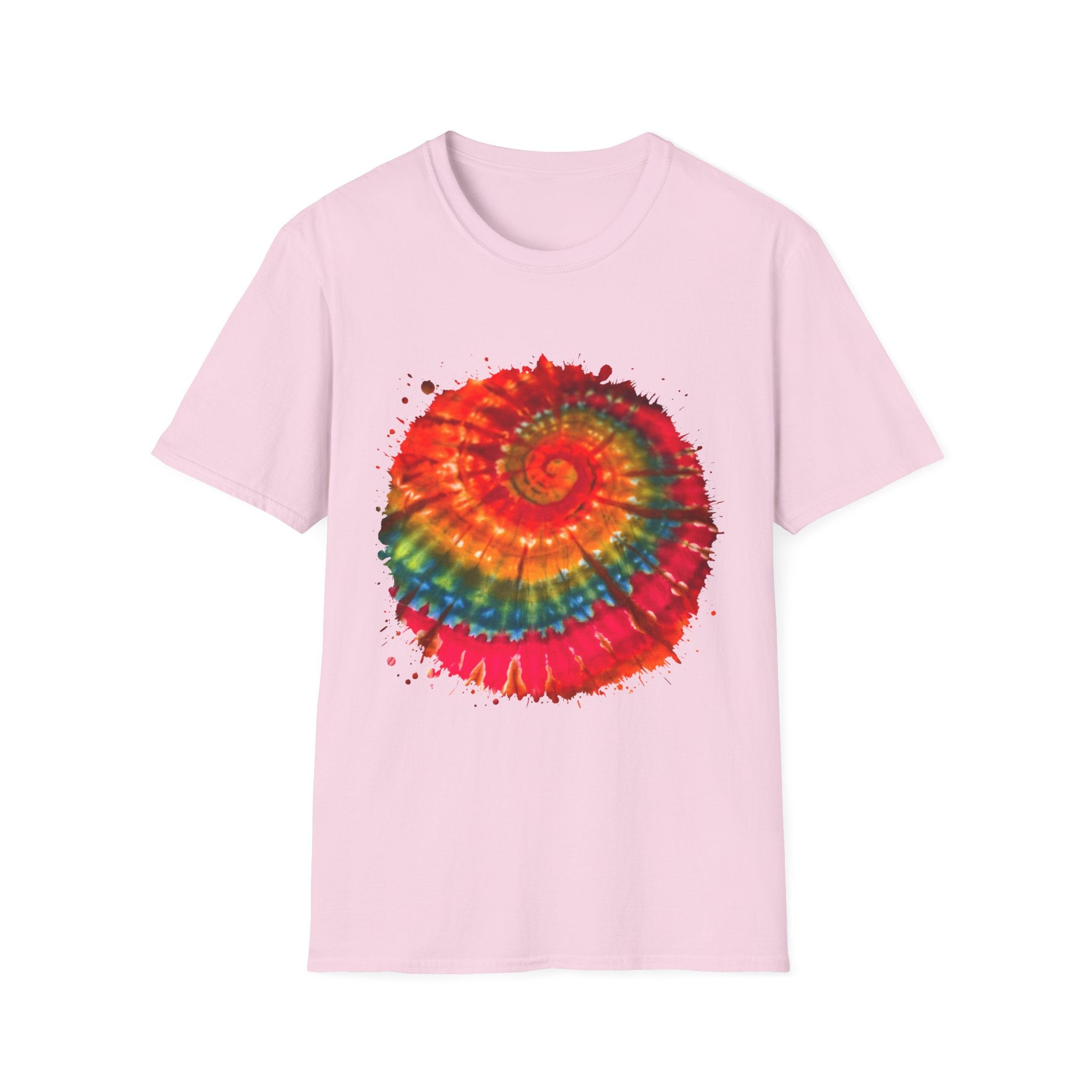 Fuchsia Frenzy 2:  Vibrant Tie-Dye T-Shirt for Fun & Relaxation, Summer Vibes, Festival Wear, Unisex Fashion, Gift for Friends