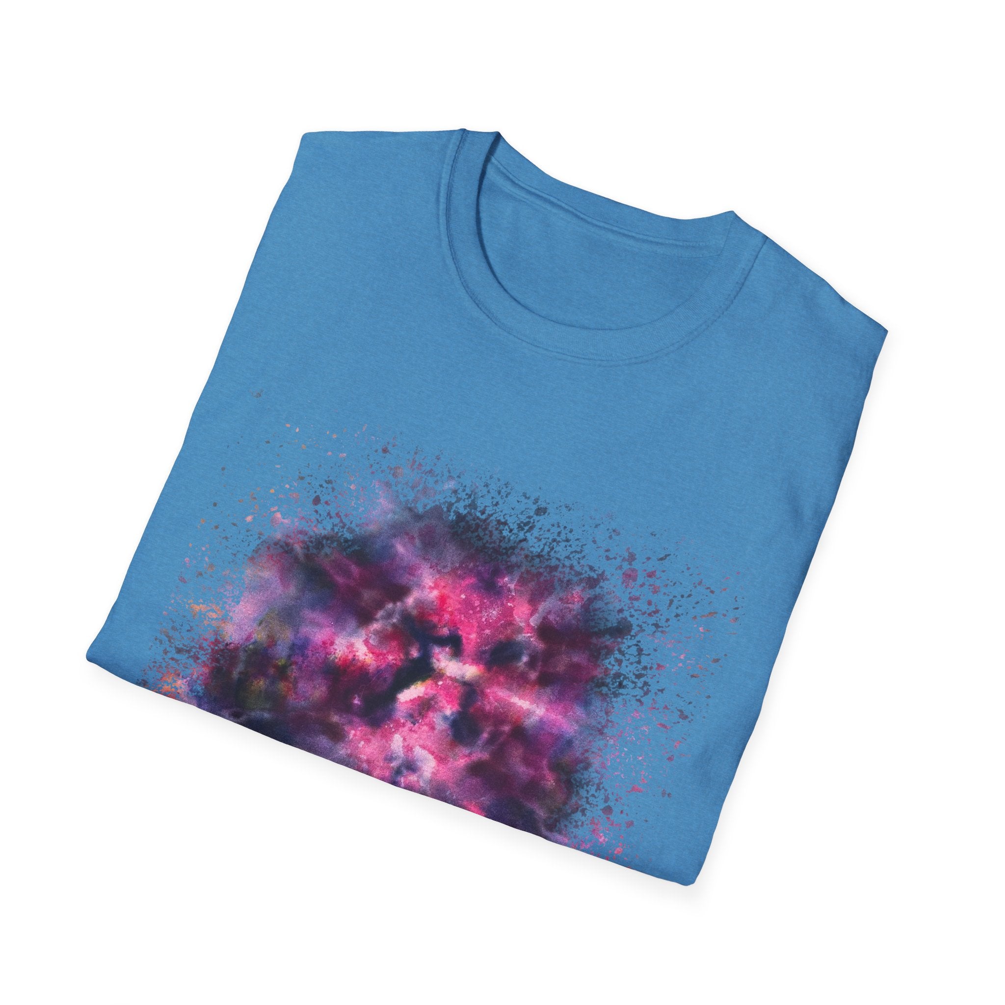 Sundance Citation 2: Galactic Drip Splash Unisex T-Shirt - Cosmic Art Tee, Graphic Shirt for Space Lovers, Gift for Astronomy Fans, Unique Trendy Apparel