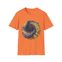 ECLIPSE: Blindside eclipse inspired, Tie-Dye Unisex Softstyle T-Shirt | Comfortable Casual Tee, Unique Graphic Shirt, Trendy Summer Wear, Gift for Her and Him