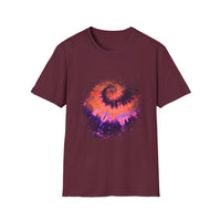 Indigo Odyssey 2:  Vibrant Tie-Dye Unisex T-Shirt | Soft Stylish Tee for Festivals, Casual Wear, Gifts, Summer Events, Parties