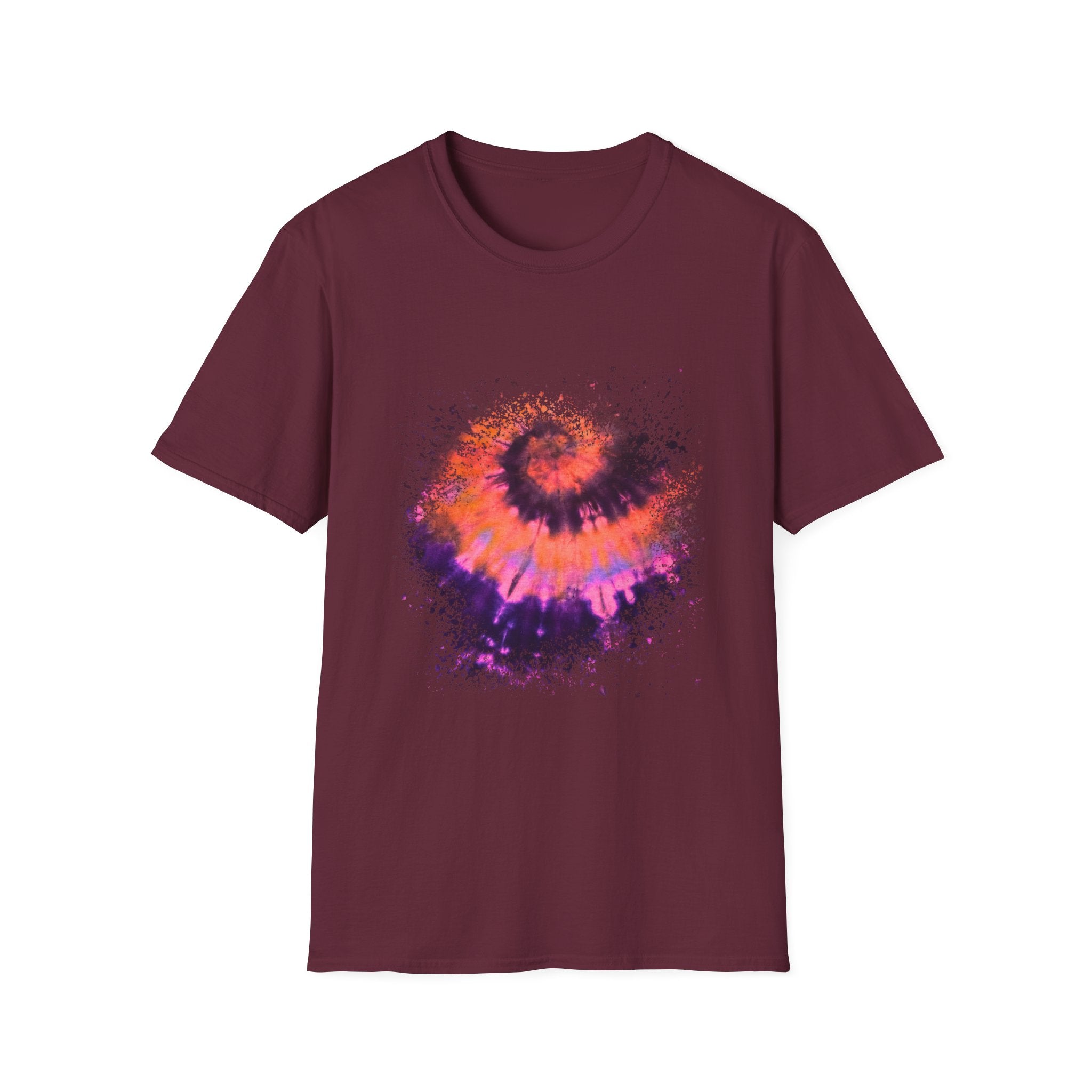 Indigo Odyssey 2:  Vibrant Tie-Dye Unisex T-Shirt | Soft Stylish Tee for Festivals, Casual Wear, Gifts, Summer Events, Parties