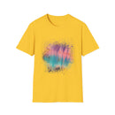Momentum 2:  Colorful Abstract Unisex T-Shirt | Softstyle Tee for Casual Outings, Gifts, Festivals, Summer Vibes, Daily Wear