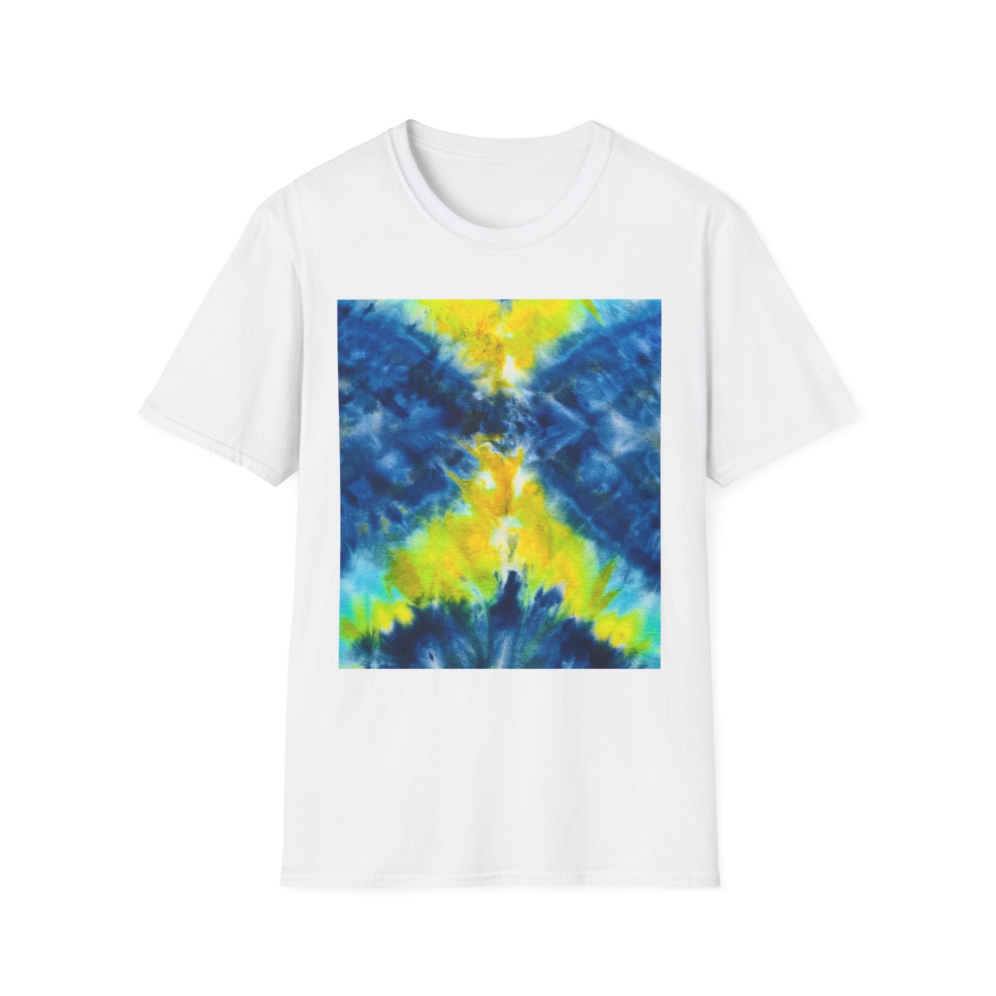 ZENITH: Excellence! Vibrant Tie-Dye Unisex Softstyle T-Shirt | Perfect for Summer Festivals, Beach Days, Casual Outfits, Gift for Friends, Men's and [...]