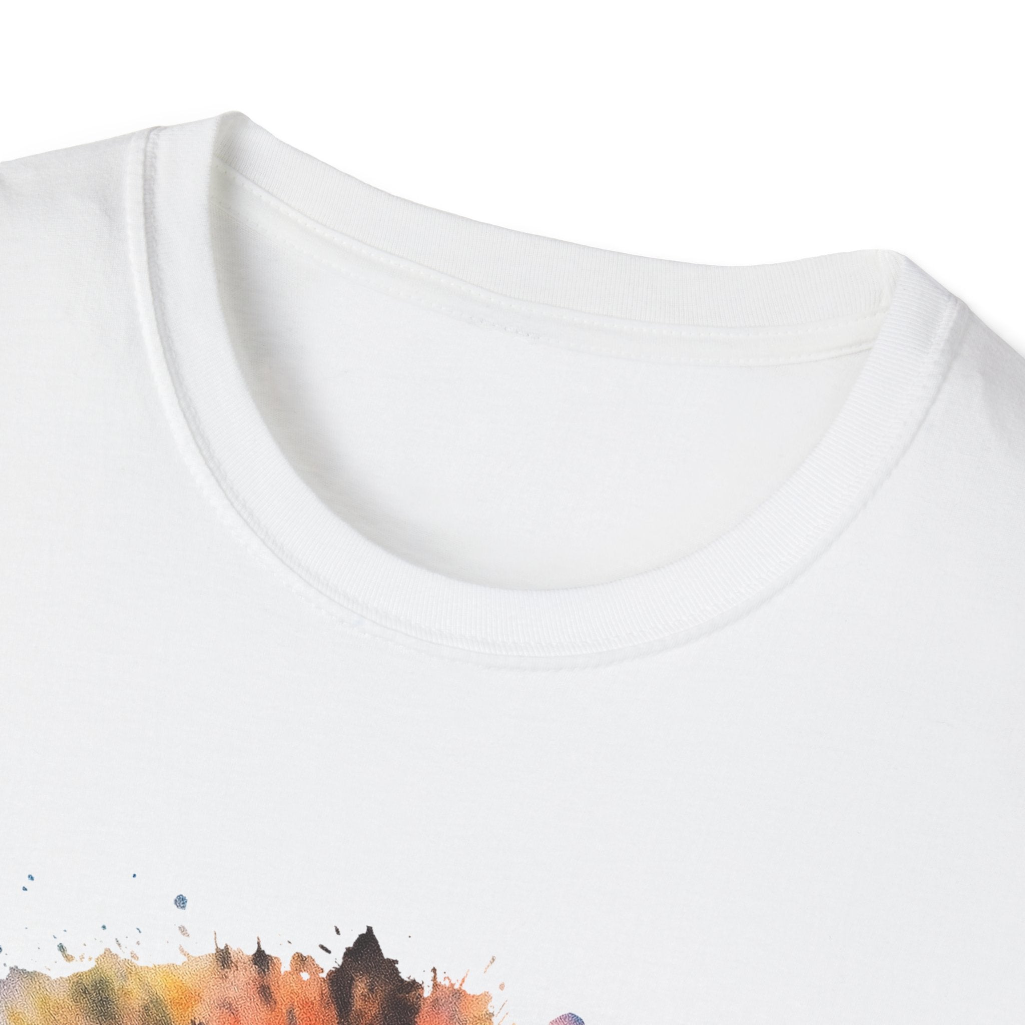 SAND DOLLAR DREAM: Ocean inspired Vibrant Tie-Dye Unisex T-Shirt, Boho Tee, Summer Shirt, Festival Wear, Unique Gift for Music Lovers