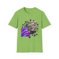 Regatta 2:  Vibrant Graphic Tee, Unisex Softstyle T-Shirt, Casual Wear, Artistic Tie-Dye Shirt, Outdoor Adventure Top, Gift for Art Lovers, Summer [...]