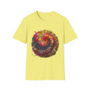 Desert Rose 2:  Vibrant Tie-Dye T-Shirt, Unisex Softstyle Tee, Boho Chic Shirt, Casual Wear, Perfect for Summer Festivals, Gift for Friends