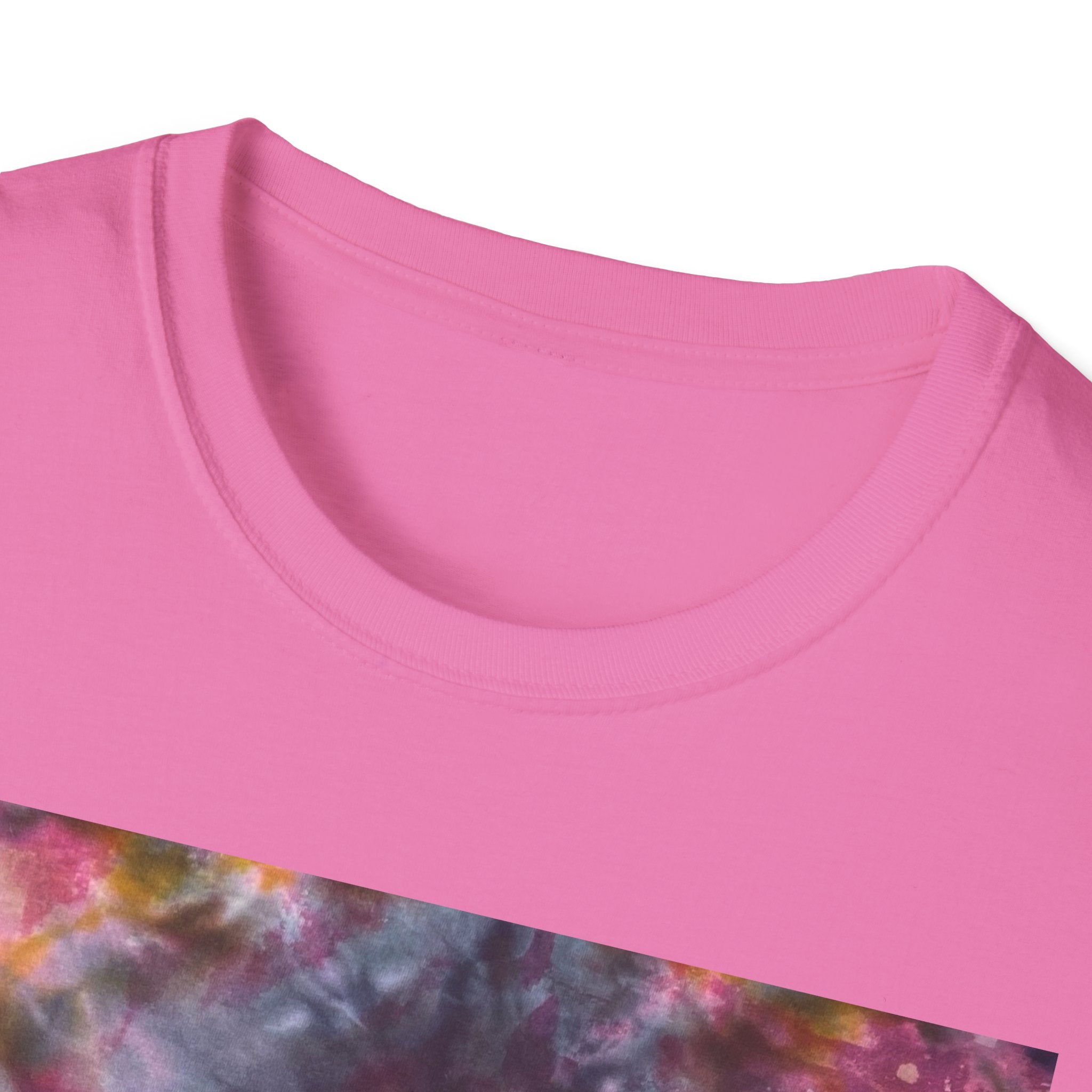 SUN DANCE CITATION: Heavenly Colorful Tie-Dye Unisex Softstyle T-Shirt | Fun Summer Vibe Tee, Festival Wear, Casual Style, Gift for Friends, Unisex Apparel